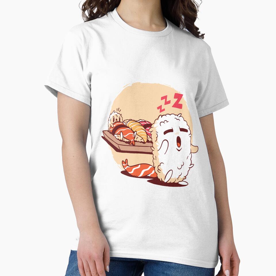 Sleepwalking Sushi (Kawaii) by mlelien T-Shirts, Hoodie, Sweatshirt | BlankRebels.com (Image 2)