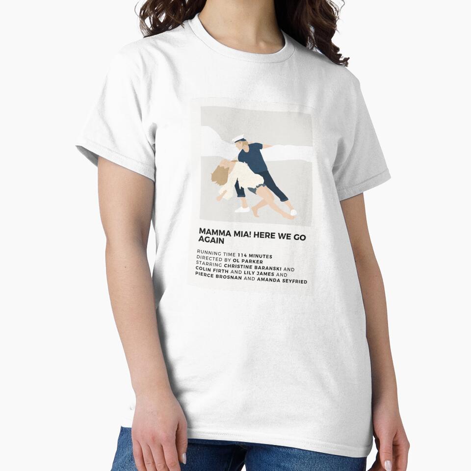 Mamma Mia Minimalist Poster by honeydesigns T-Shirts, Hoodie, Sweatshirt | BlankRebels.com (Image 2)