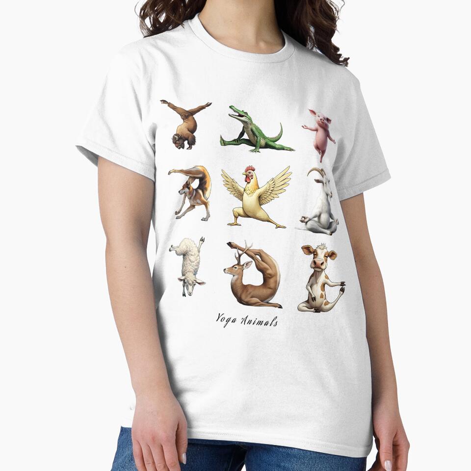 Yoga Animals by ArtShare T-Shirts, Hoodie, Sweatshirt | BlankRebels.com (Image 2)