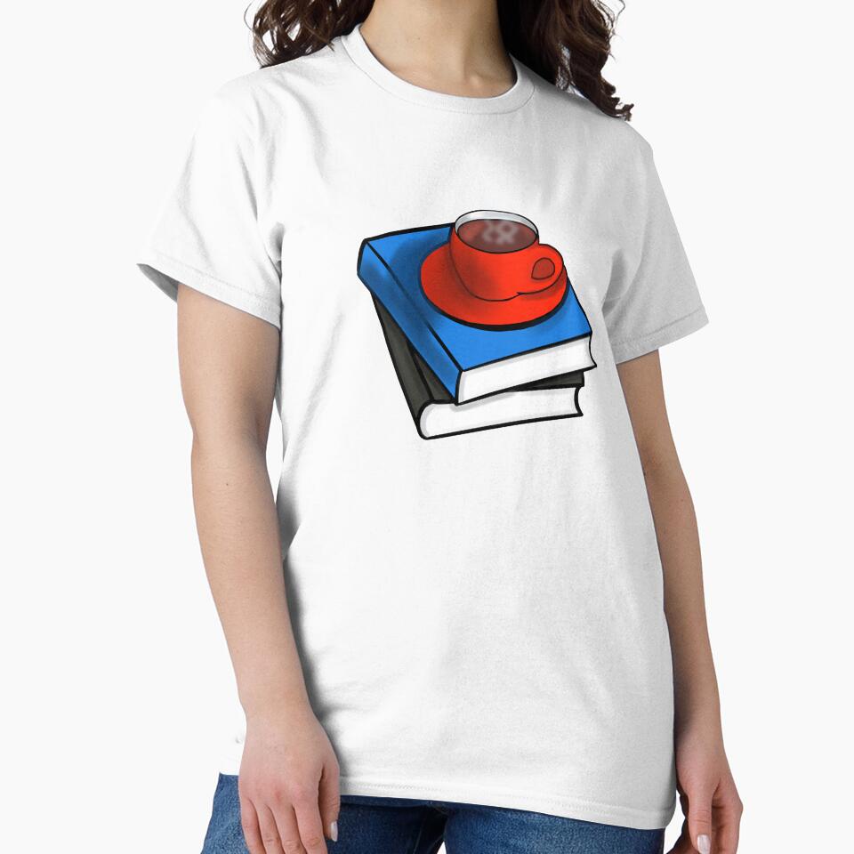 Coffee and books by altairaleon T-Shirts, Hoodie, Sweatshirt | BlankRebels.com (Image 2)