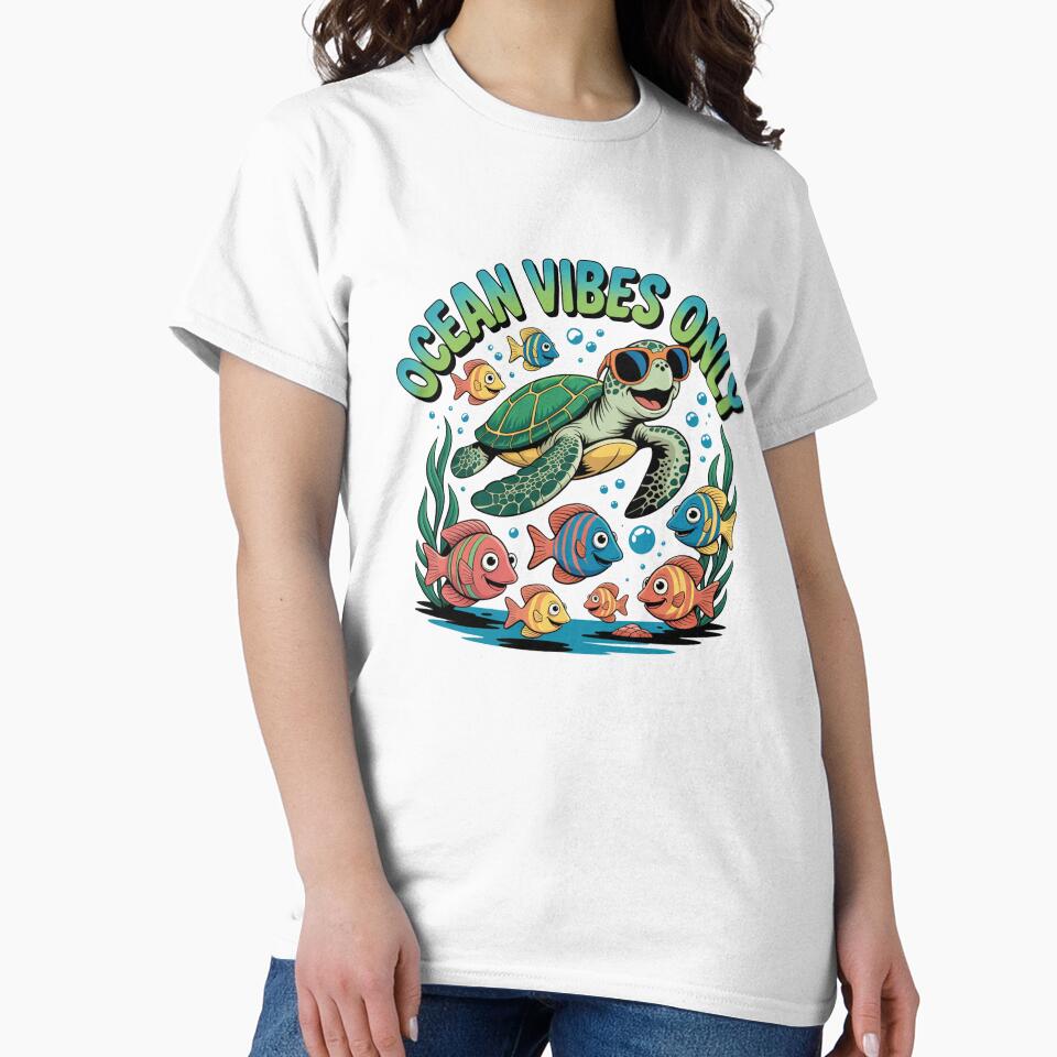 Ocean Vibes Only by J-CCreations T-Shirts, Hoodie, Sweatshirt | BlankRebels.com (Image 2)