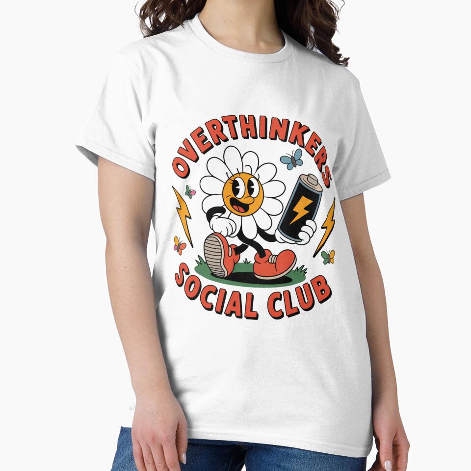 Overthinkers social club by Flexybk2 T-Shirts, Hoodie, Sweatshirt | BlankRebels.com (Image 2)