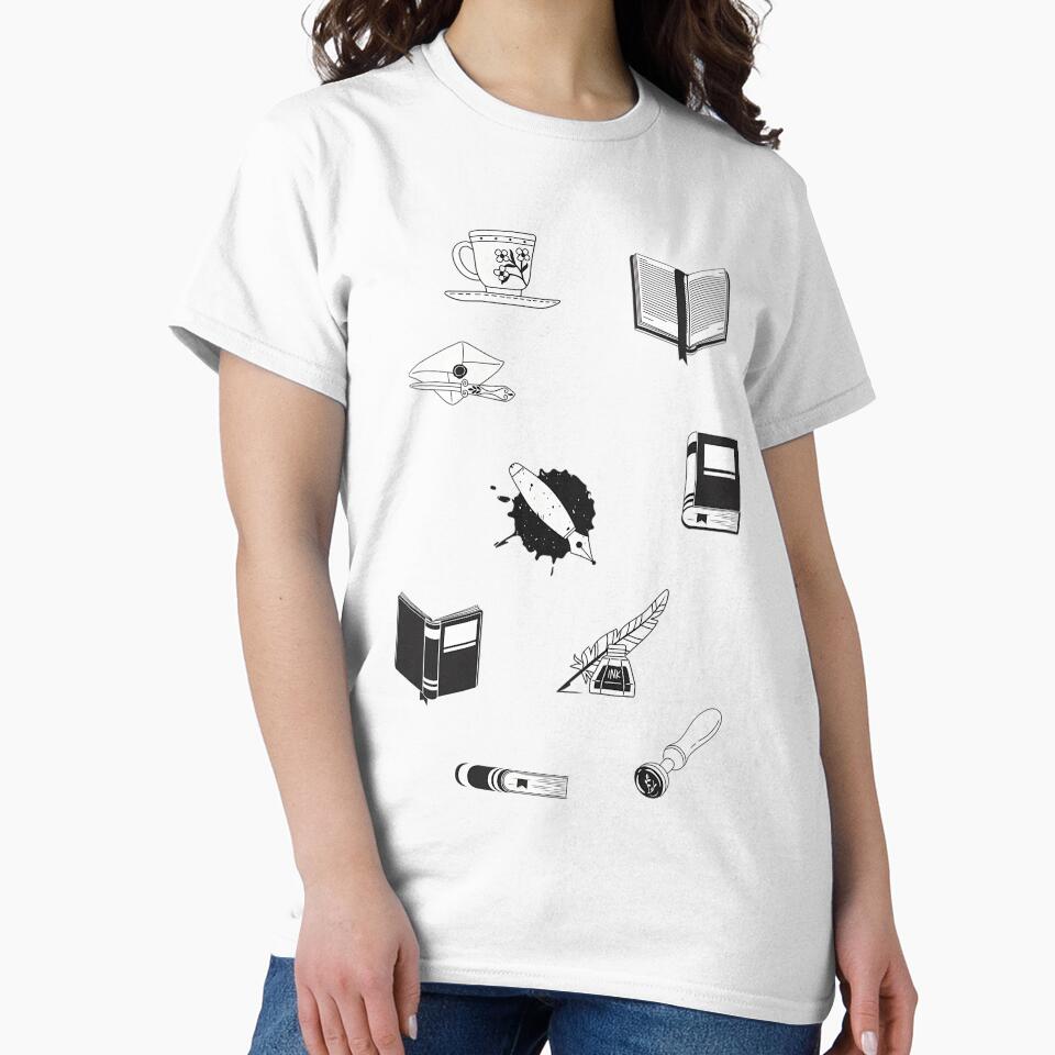 Old Literature Things Dark Academia Pack by gmndagdmfou15 T-Shirts, Hoodie, Sweatshirt | BlankRebels.com (Image 2)
