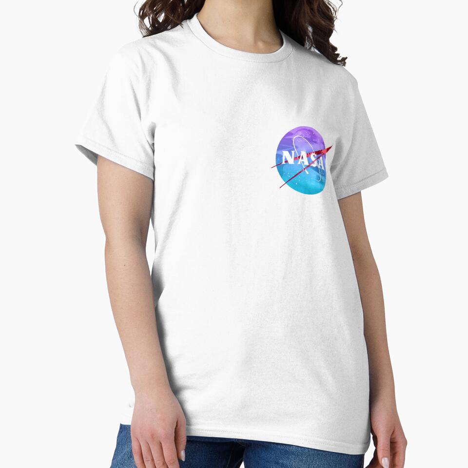 Vaporwave Logo Space by Lu-Officiel T-Shirts, Hoodie, Sweatshirt | BlankRebels.com (Image 2)