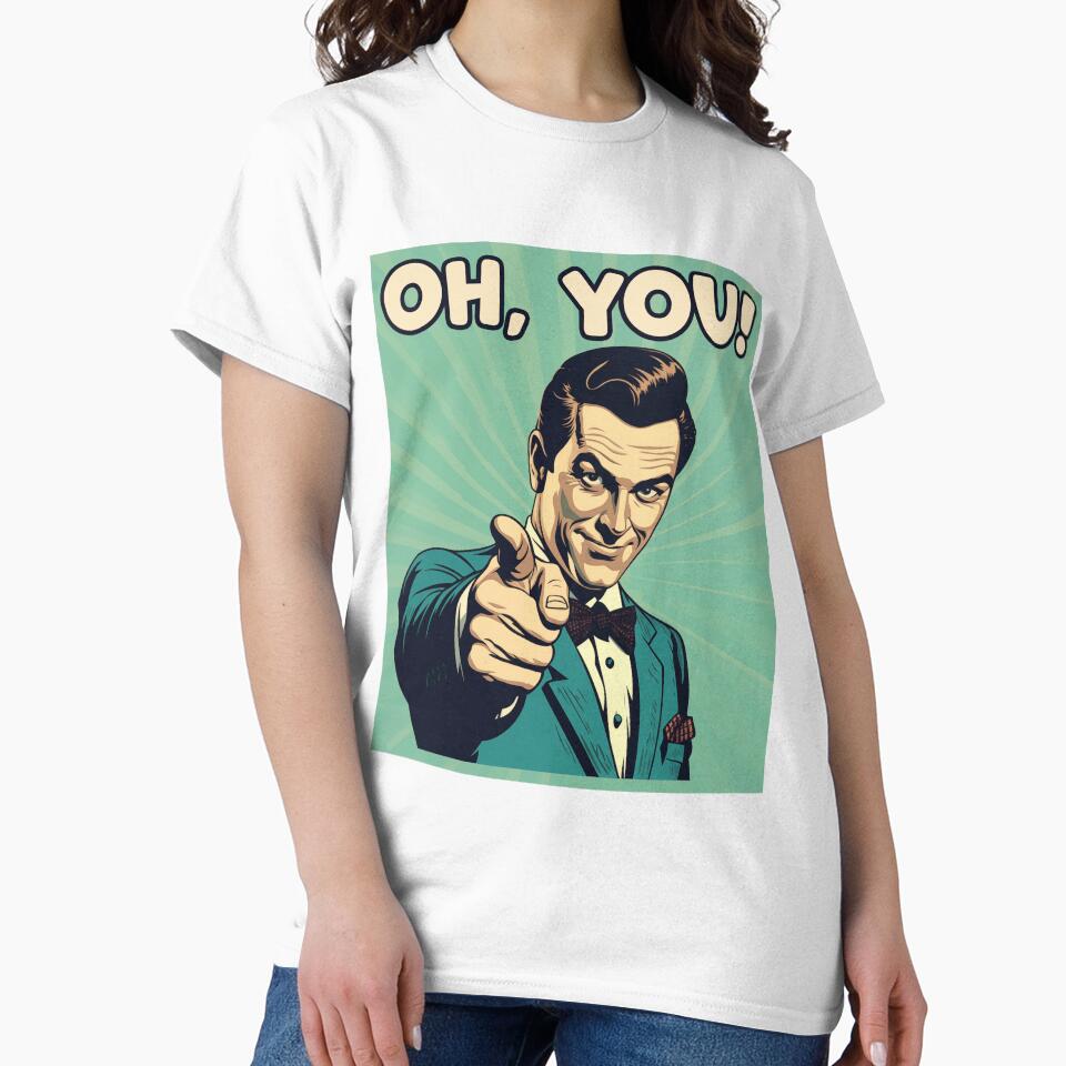 Vintage Illustration - Oh, You! by CircaSassy