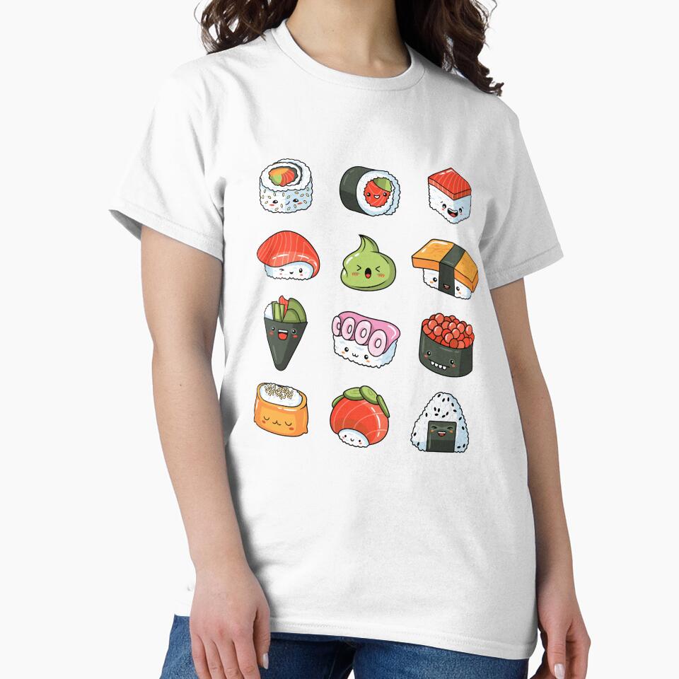 Kawaii Japanese Sushi Pack by KILLTHEBOX T-Shirts, Hoodie, Sweatshirt | BlankRebels.com (Image 2)