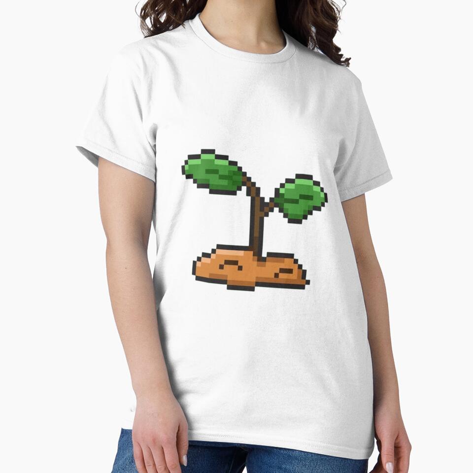 Plant pixel design by FrostCore1 T-Shirts, Hoodie, Sweatshirt | BlankRebels.com (Image 2)