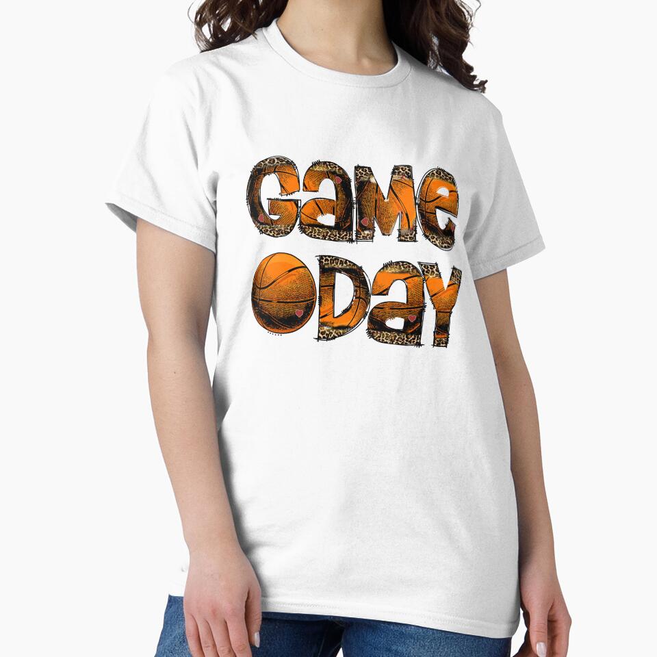 Game Day Basketball Sublimation, Basketball Leopard Letter Png, Basketball Png, Basketball Game Day, Basketball... (Image 2)