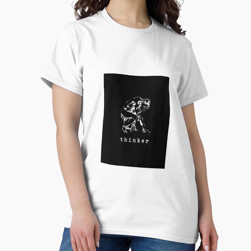 The Thinker by mandeegirl17 T-Shirts, Hoodie, Sweatshirt | BlankRebels.com (Image 2)