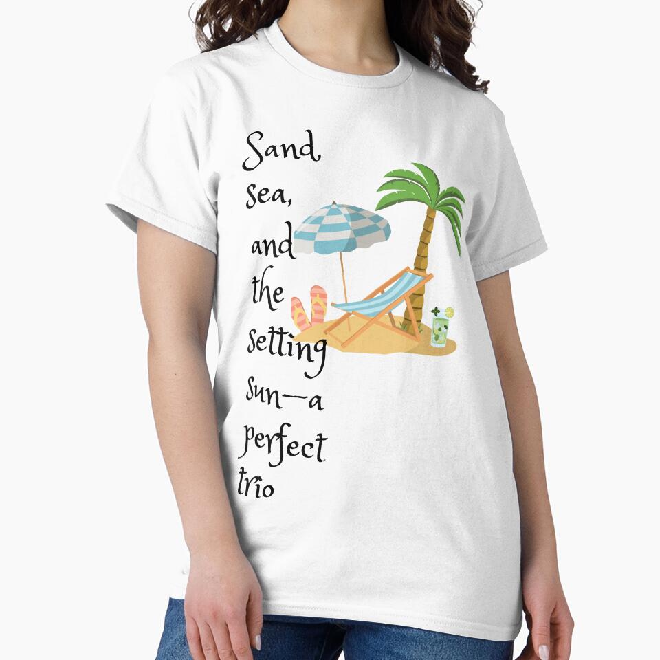 Holiday and vibe times during Summer time at the beach by WildAnimationart T-Shirts, Hoodie, Sweatshirt (Image 2)