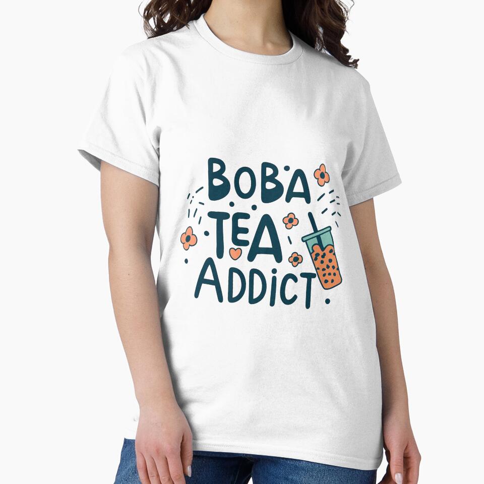 Boba Tea Addict by meganohm T-Shirts, Hoodie, Sweatshirt | BlankRebels.com (Image 2)