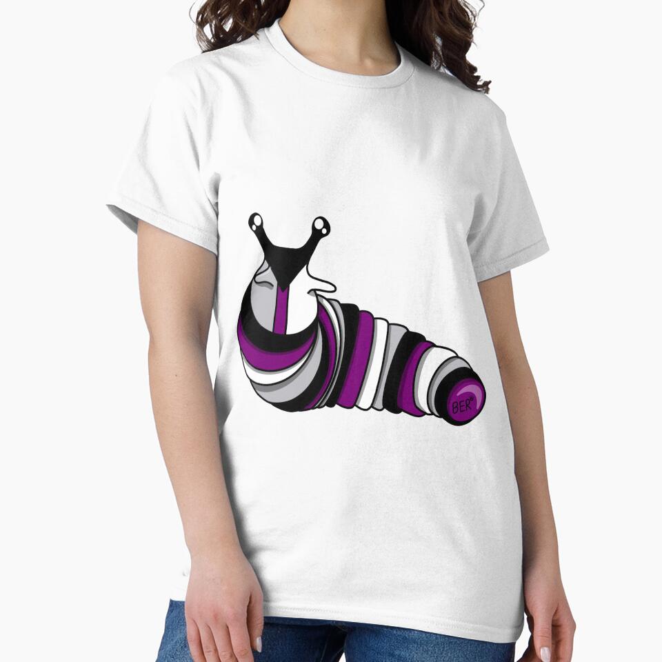 Demisexual Pride Fidget Slug by SentABear T-Shirts, Hoodie, Sweatshirt | BlankRebels.com (Image 2)
