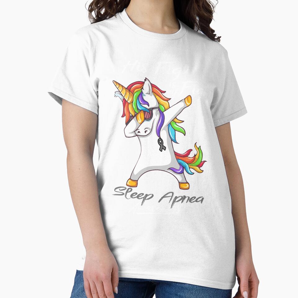 Unicorn His Fight Is My Fight Sleep Apnea Awareness by rechardtee