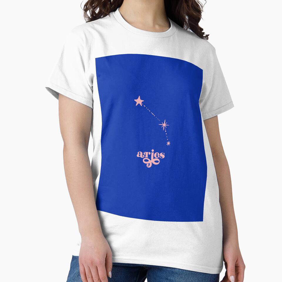 Minimalistic Aries Astrology Zodiac Sign by cadinera T-Shirts, Hoodie, Sweatshirt | BlankRebels.com (Image 2)