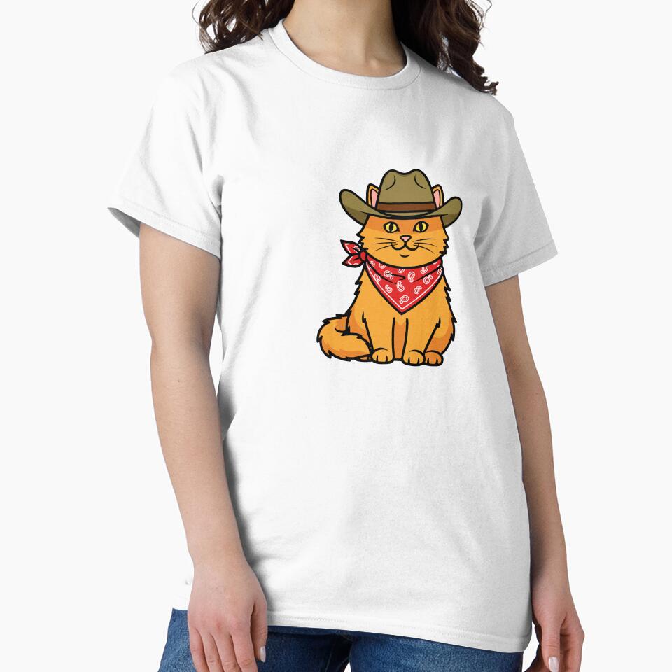 Friendly Western Ginger Cat by PopStars1993 T-Shirts, Hoodie, Sweatshirt | BlankRebels.com (Image 2)
