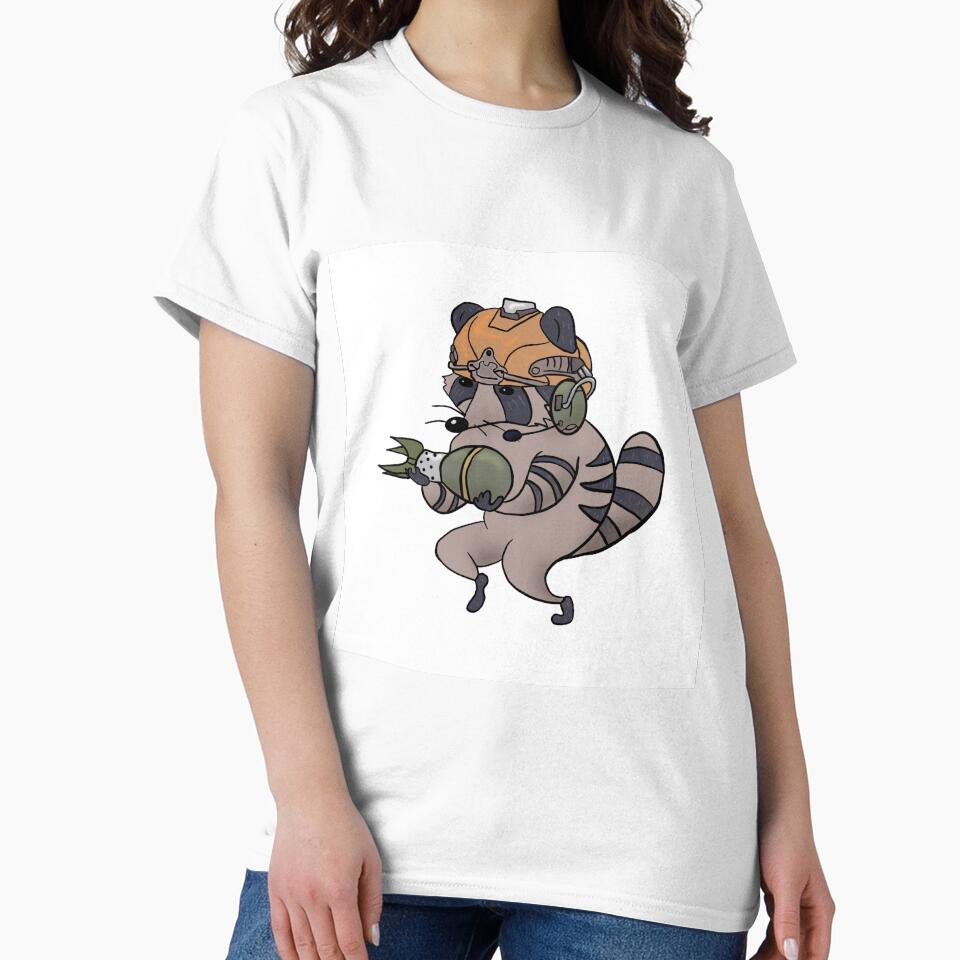 Tactical Raccoon Airsoft by BTbuster T-Shirts, Hoodie, Sweatshirt | BlankRebels.com (Image 2)