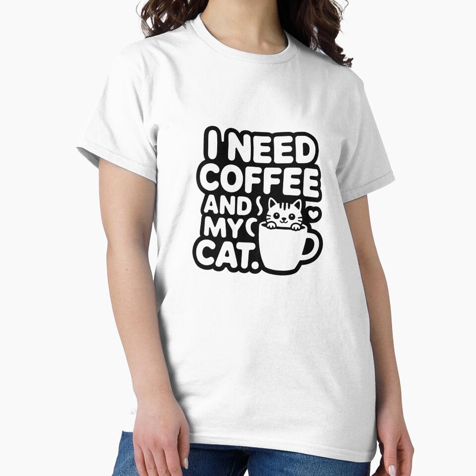 I Need Coffee And My Cat by Dimitrispoli