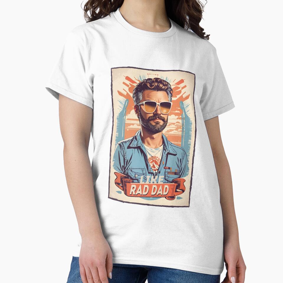 Rad like Dad by atihca T-Shirts, Hoodie, Sweatshirt | BlankRebels.com (Image 2)