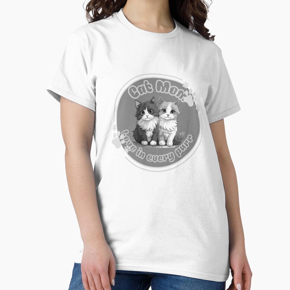 Cat Mom – Love in Every Purr by Farbshop