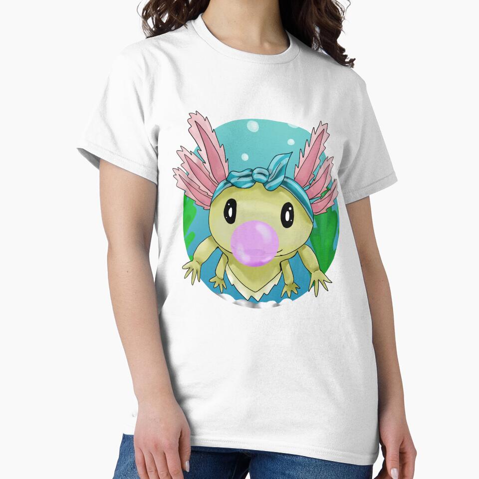 Swimming axolotl by Antiope33 T-Shirts, Hoodie, Sweatshirt | BlankRebels.com (Image 2)