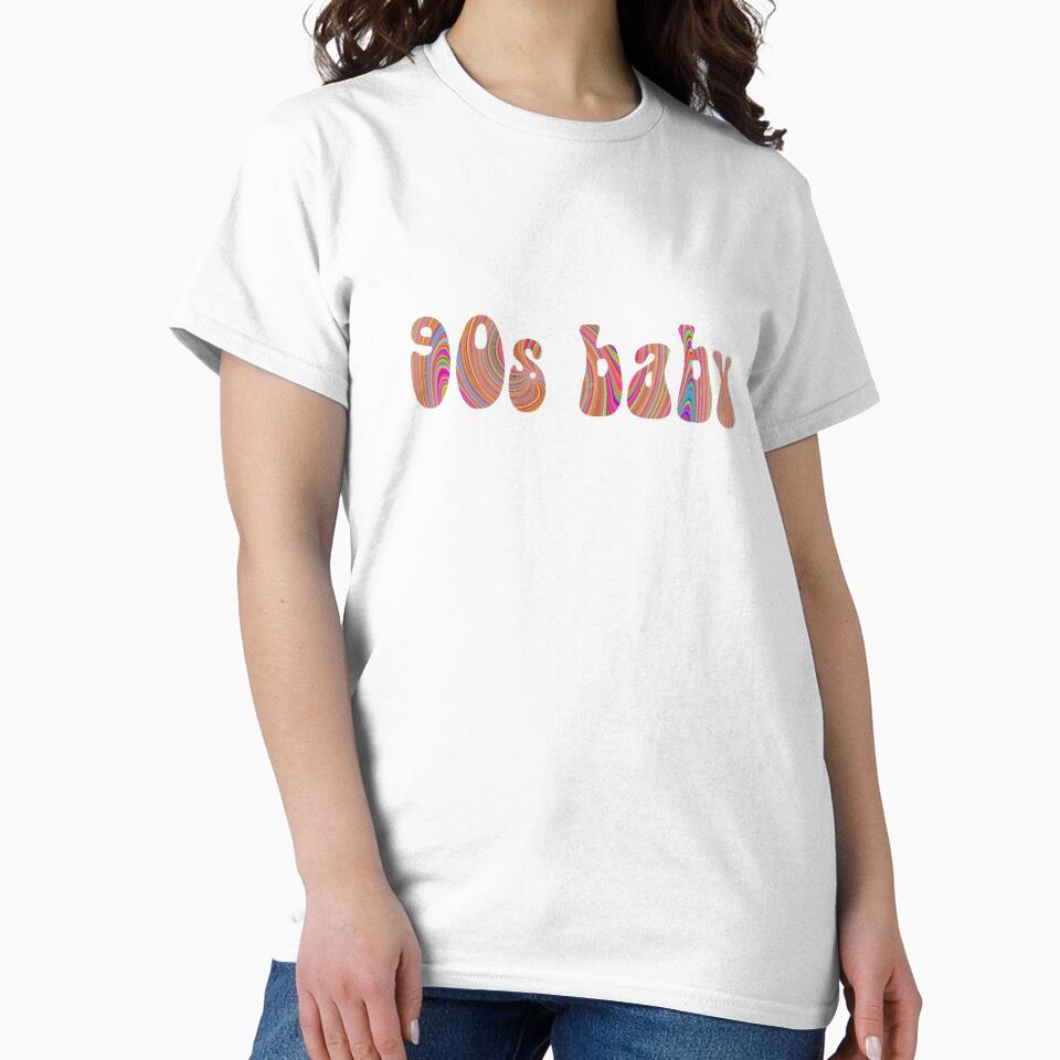 90s Baby Trippy Psychedelic by everything4eva T-Shirts, Hoodie, Sweatshirt | BlankRebels.com (Image 2)