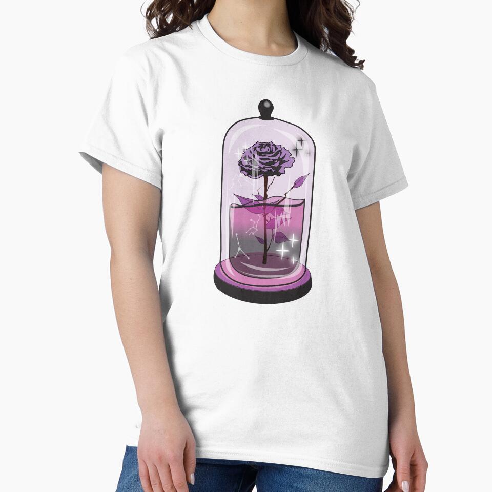 Enchanted flower l purple goth aesthetic by Bossin T-Shirts, Hoodie, Sweatshirt | BlankRebels.com (Image 2)