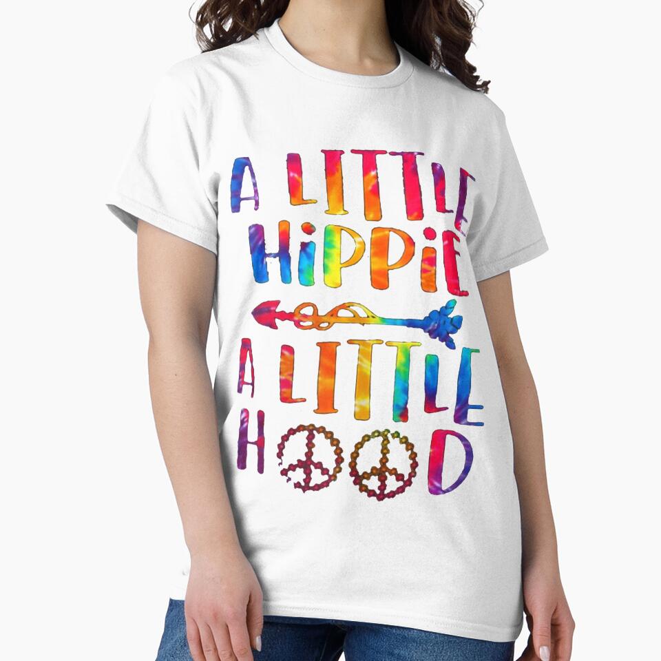 A Little Hippie A Little Hood Womens by Buchanan445 T-Shirts, Hoodie, Sweatshirt | BlankRebels.com (Image 2)