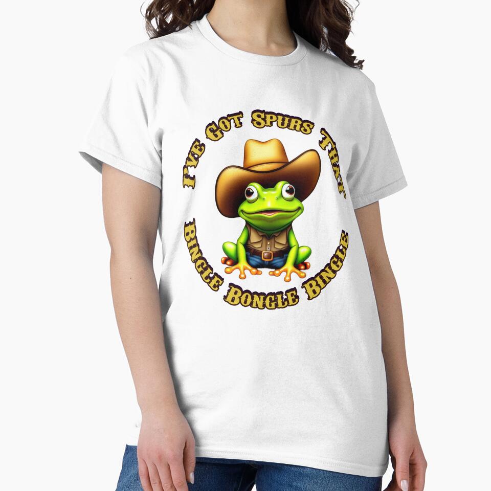 I've Got Spurs That Bingle Bongle Bingle by itskaitycat T-Shirts, Hoodie, Sweatshirt | BlankRebels.com (Image 2)