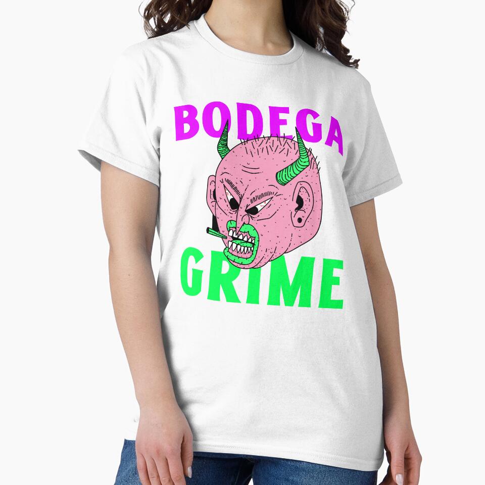 Bodega Grime Nihilist Absurd Silly Dark Humor T-Shirt by StudioTVDinners