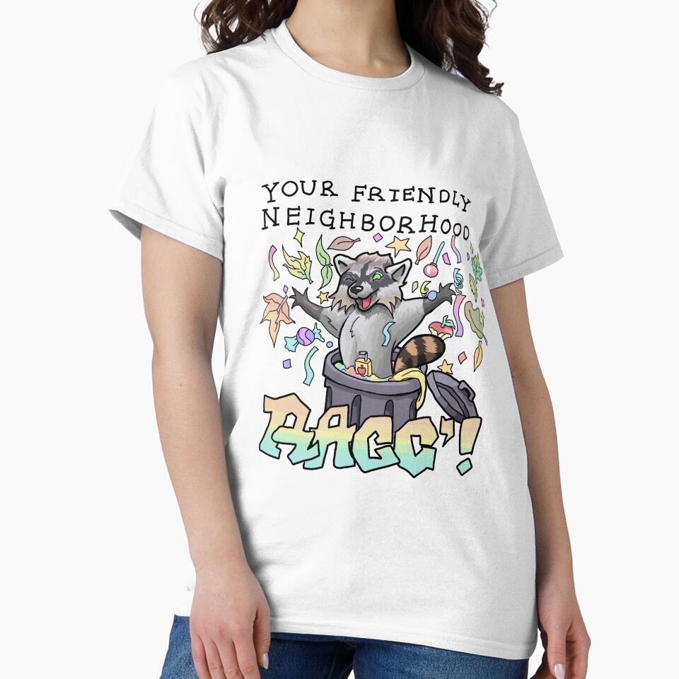 Raccoon Time Is Every Time by Sharkers T-Shirts, Hoodie, Sweatshirt | BlankRebels.com (Image 2)