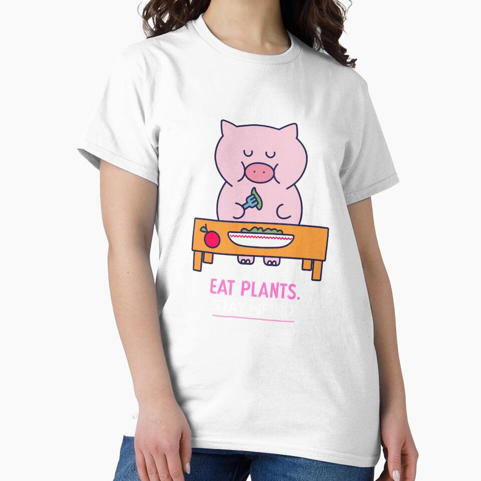 Eat Plants. Stay Weird. Vegan by LamountTees T-Shirts, Hoodie, Sweatshirt | BlankRebels.com (Image 2)