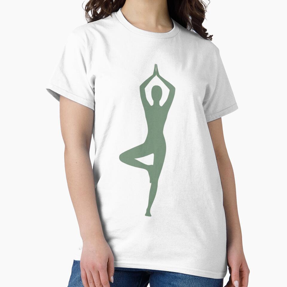 Minimal Yoga Balance Illustration by Amevvoo