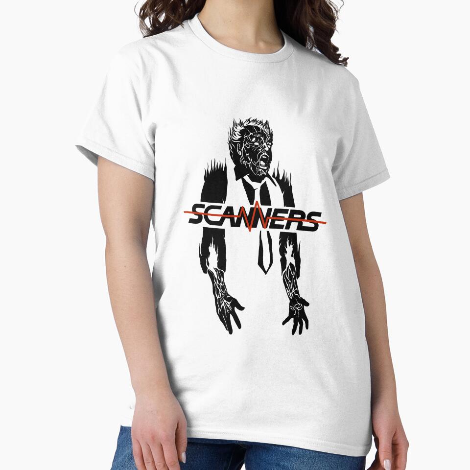 Scanners black Halloween Horror movie scifi film by ScannersTuyenHo T-Shirts, Hoodie, Sweatshirt | BlankRebels.com (Image 2)