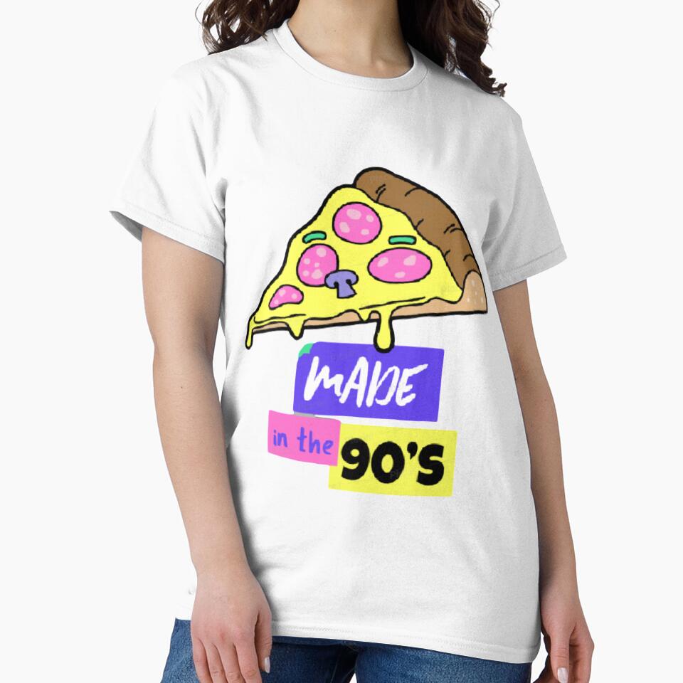pizza made in the 90's by Dopeartist T-Shirts, Hoodie, Sweatshirt | BlankRebels.com (Image 2)