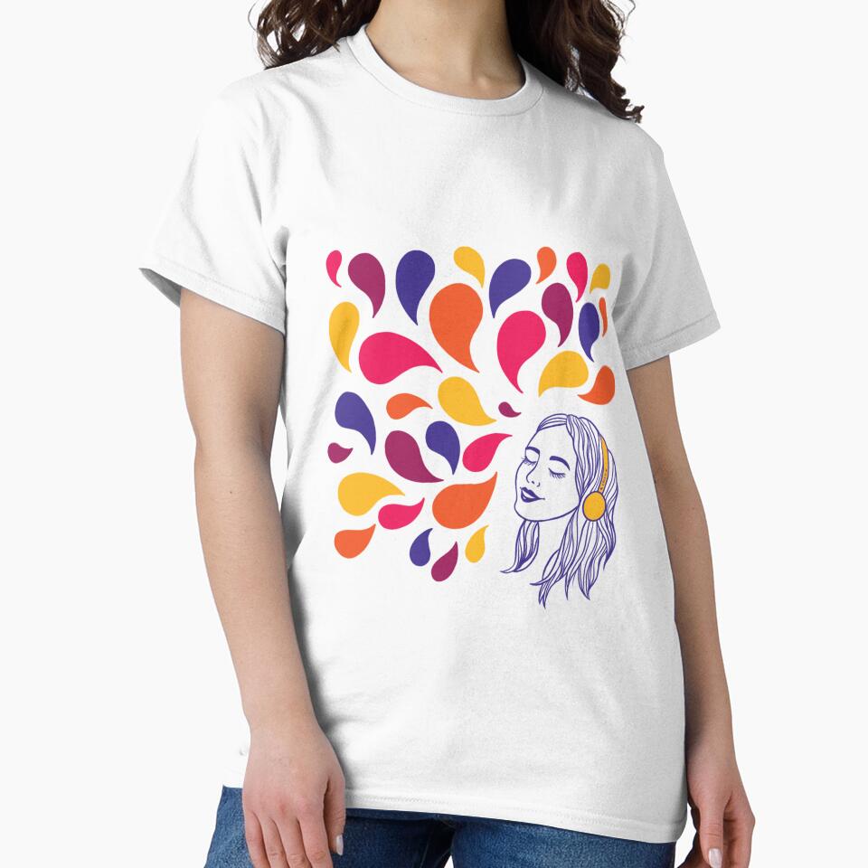 Musical Euphoria by Valentina Cariel T-Shirts, Hoodie, Sweatshirt | BlankRebels.com (Image 2)
