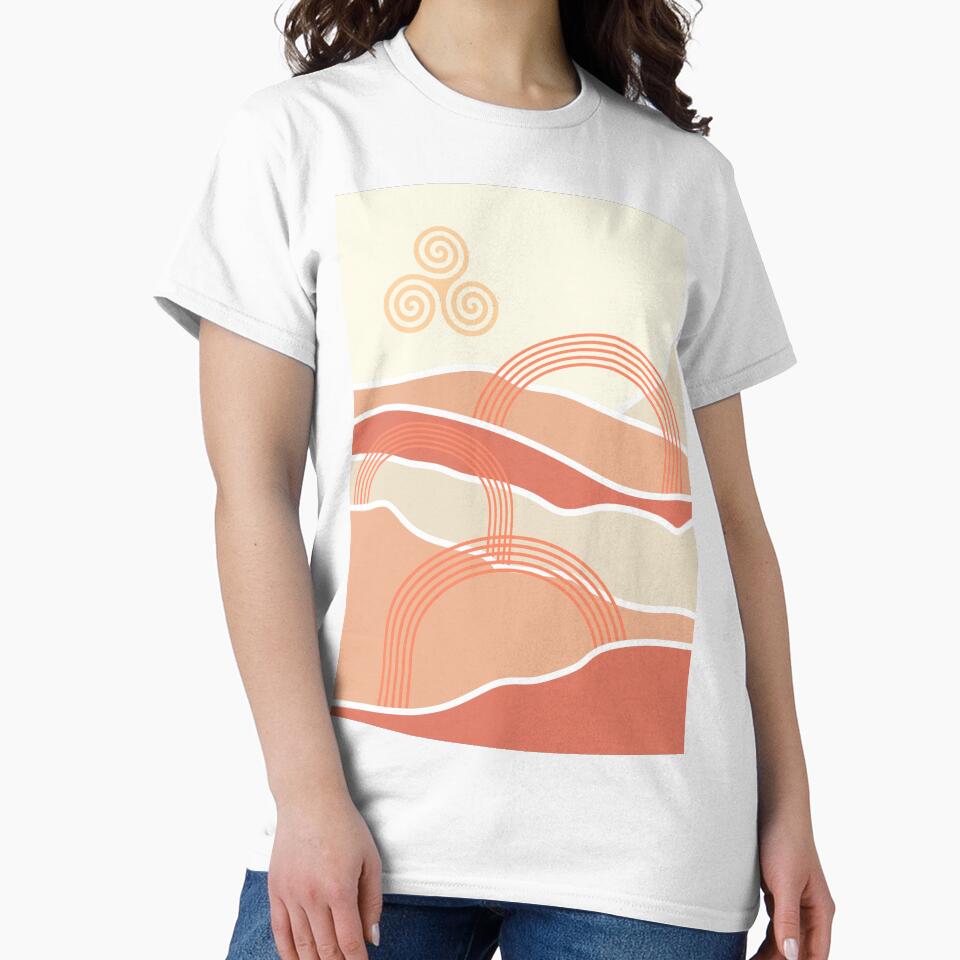 Boho mid century modern print by ArtInRhythm