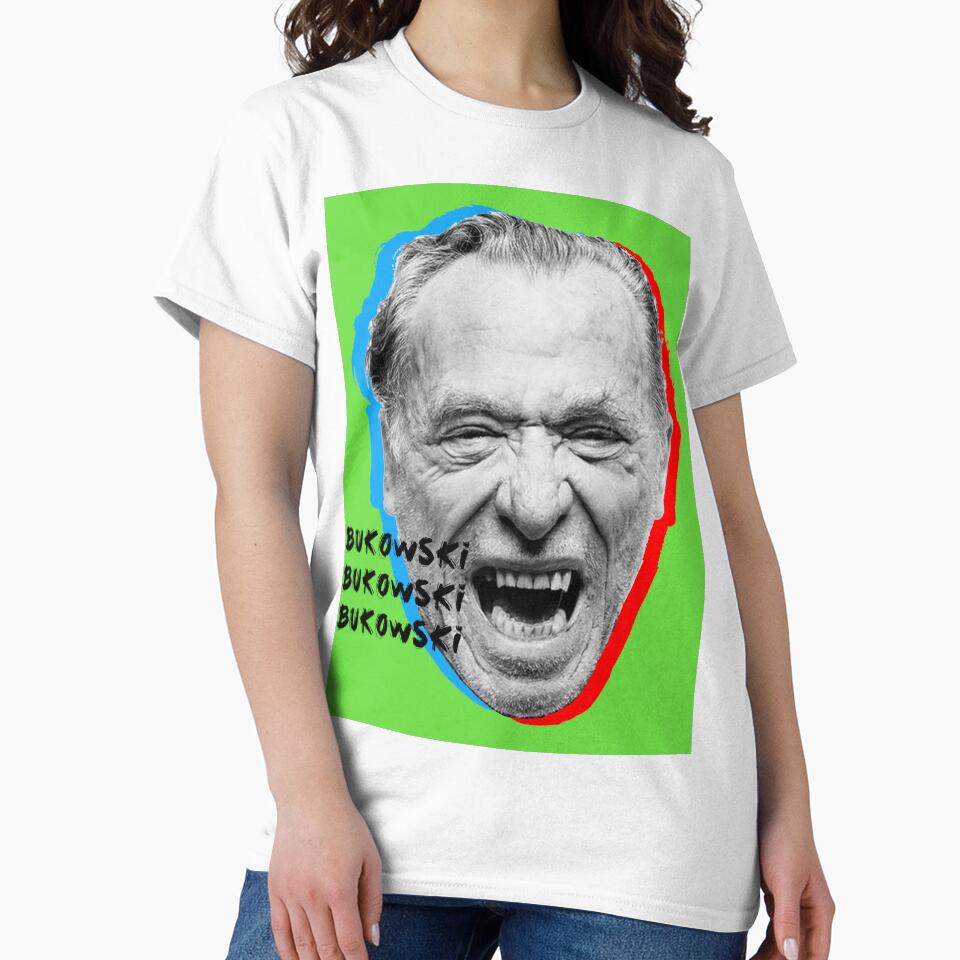 Bukowski popart by Domi-llustra