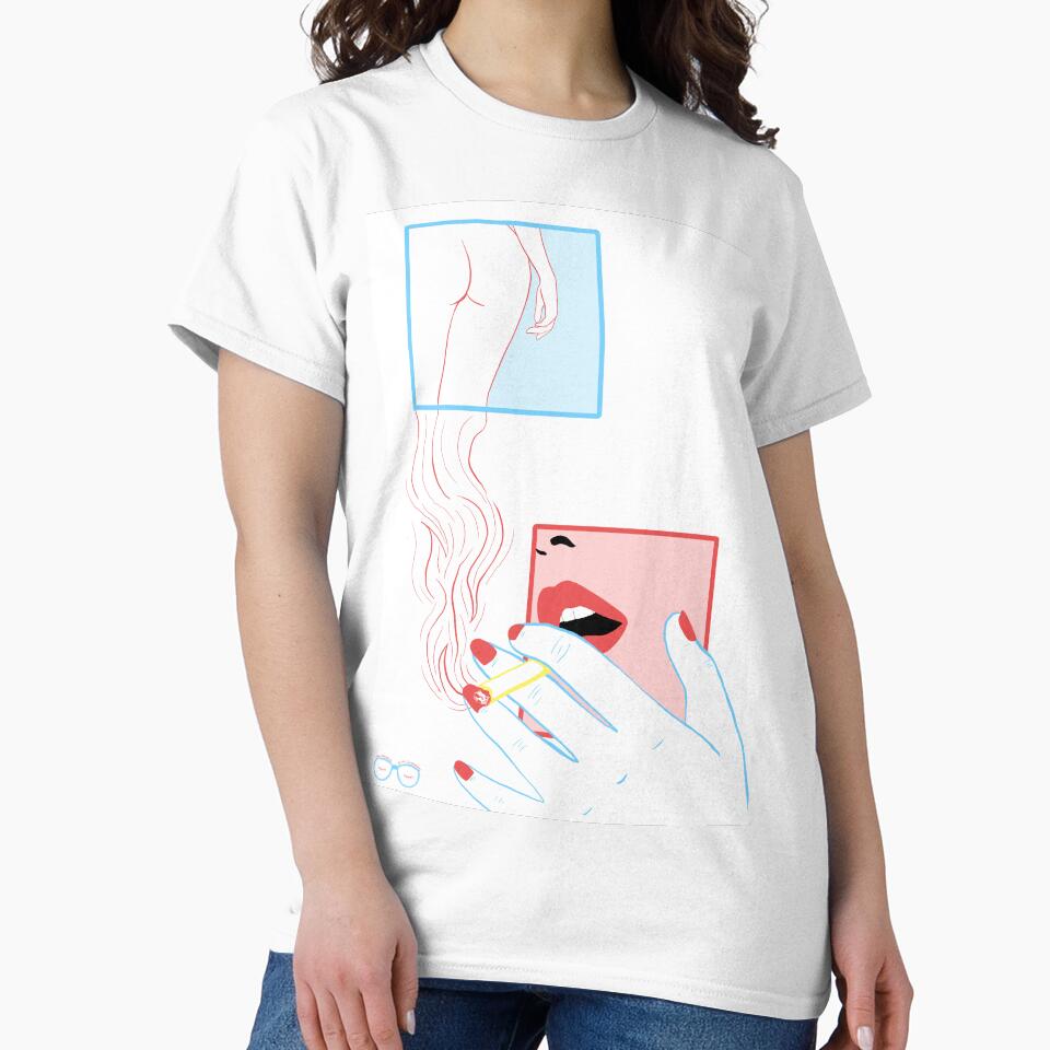 The Red Lady. by idrawthings23 T-Shirts, Hoodie, Sweatshirt | BlankRebels.com (Image 2)