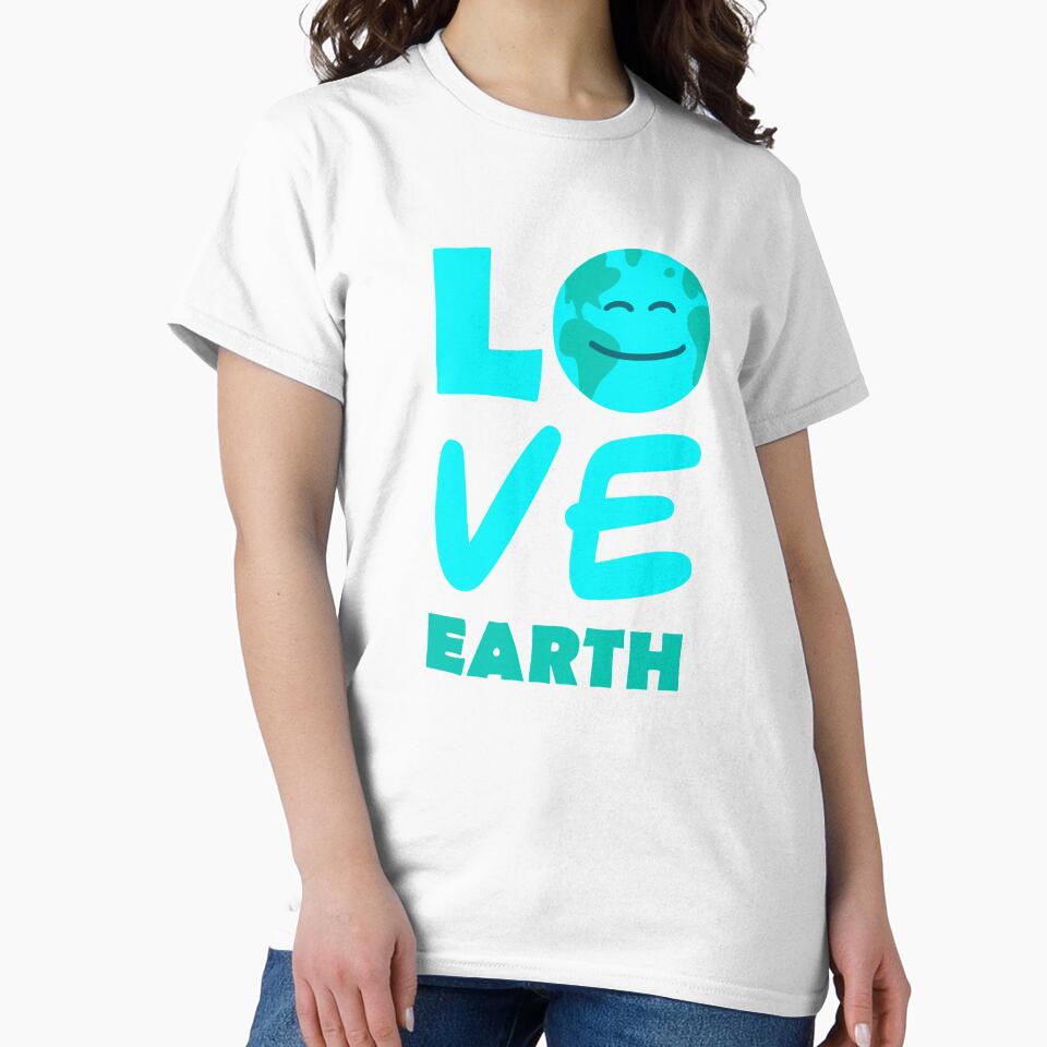 Love Earth by Frank J. Art T-Shirts, Hoodie, Sweatshirt | BlankRebels.com (Image 2)