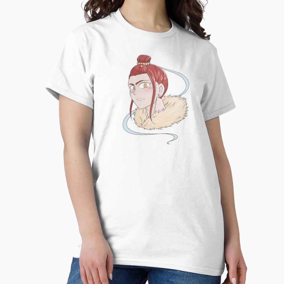 Manga Warrior with Orange Eyes by kabocha-chan T-Shirts, Hoodie, Sweatshirt | BlankRebels.com (Image 2)
