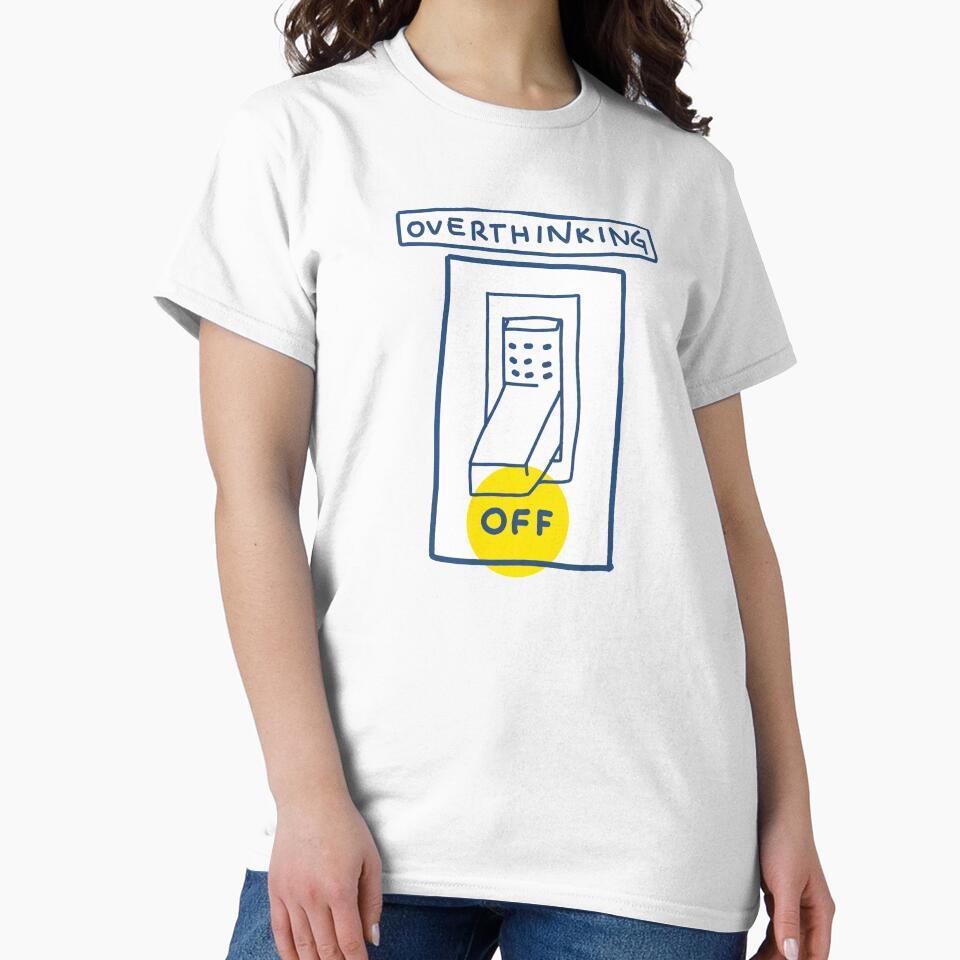 STOP OVERTHINKING by aydapadi T-Shirts, Hoodie, Sweatshirt | BlankRebels.com (Image 2)