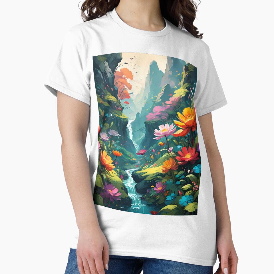 Abstract Floral Art by Esterlane T-Shirts, Hoodie, Sweatshirt | BlankRebels.com (Image 2)