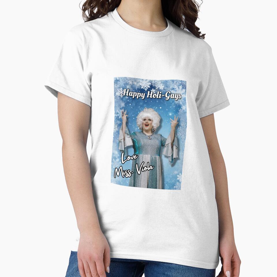 Miss. Viola Holi-Gays! by Missviola4eva T-Shirts, Hoodie, Sweatshirt | BlankRebels.com (Image 2)