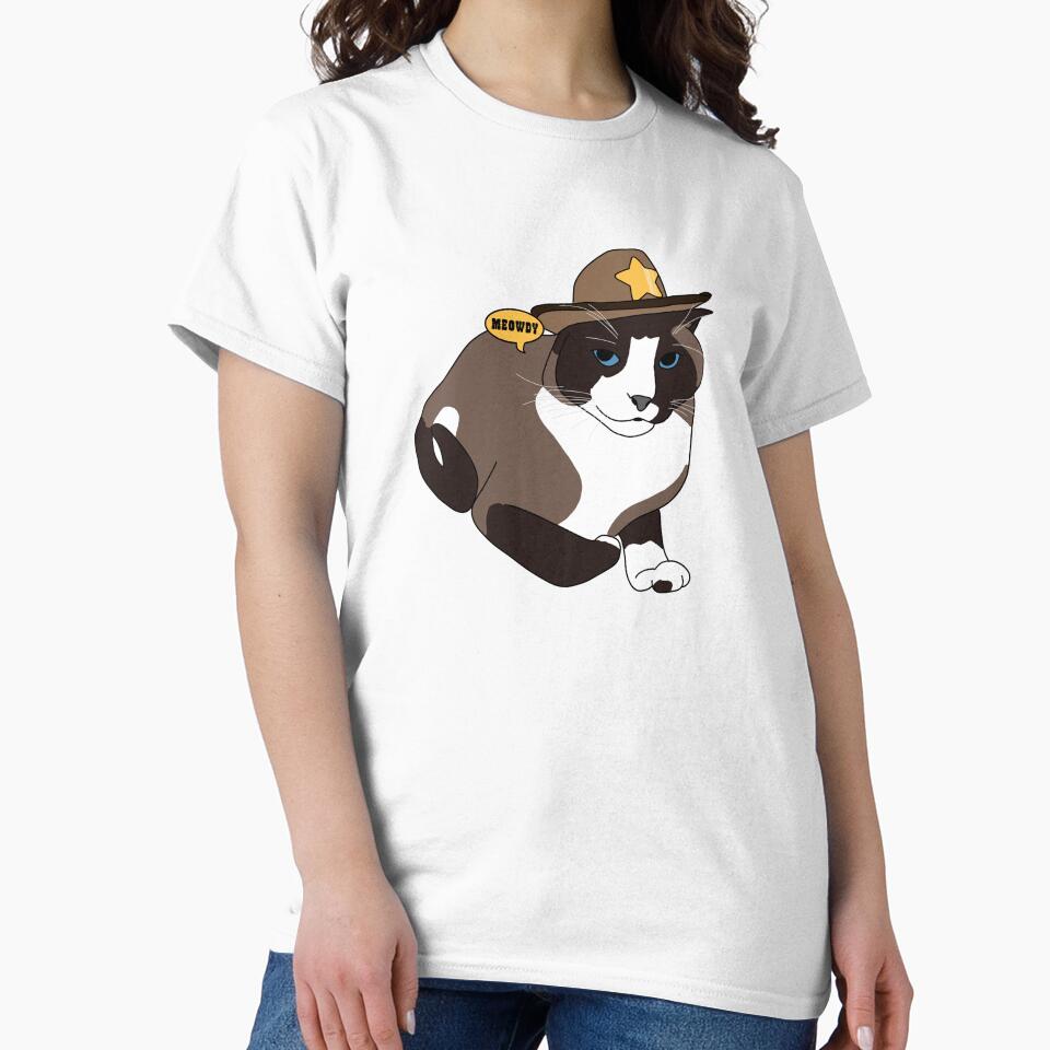 Meowdy by lilliamae T-Shirts, Hoodie, Sweatshirt | BlankRebels.com (Image 2)