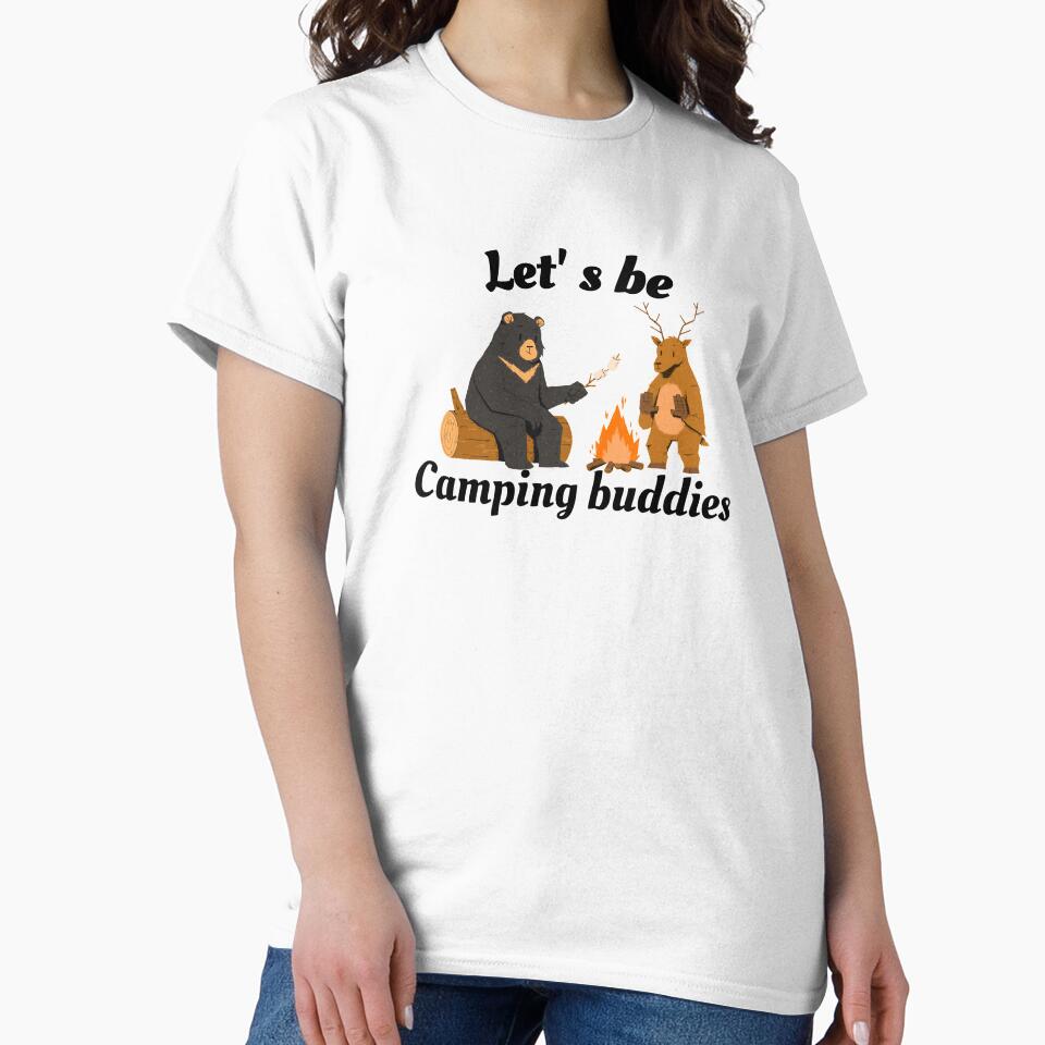 Let's be camping buddies by Naamira T-Shirts, Hoodie, Sweatshirt | BlankRebels.com (Image 2)