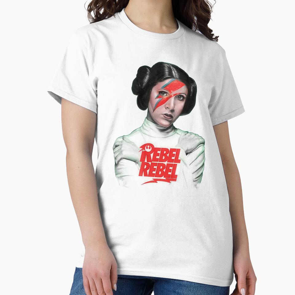 Rebel - Princess Leia edition by HardDraw T-Shirts, Hoodie, Sweatshirt | BlankRebels.com (Image 2)