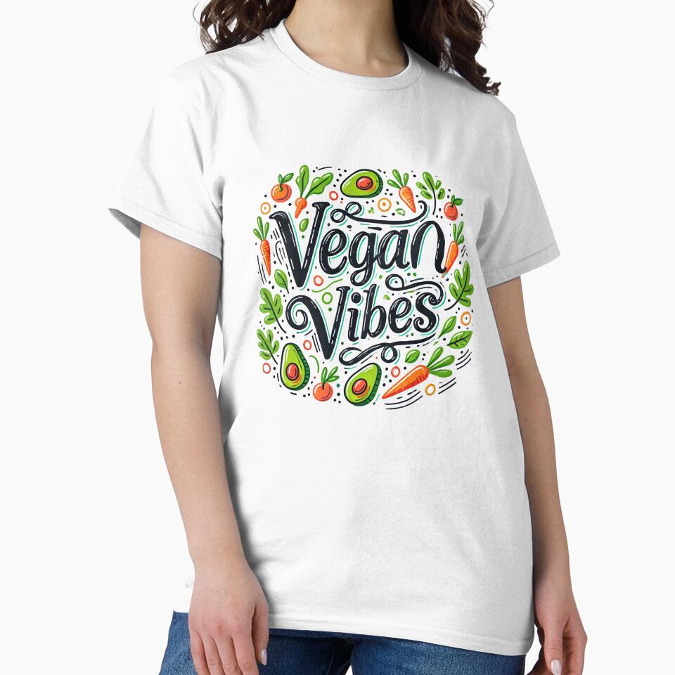 Vegan Vibes by Sonic Creative Studio T-Shirts, Hoodie, Sweatshirt | BlankRebels.com (Image 2)