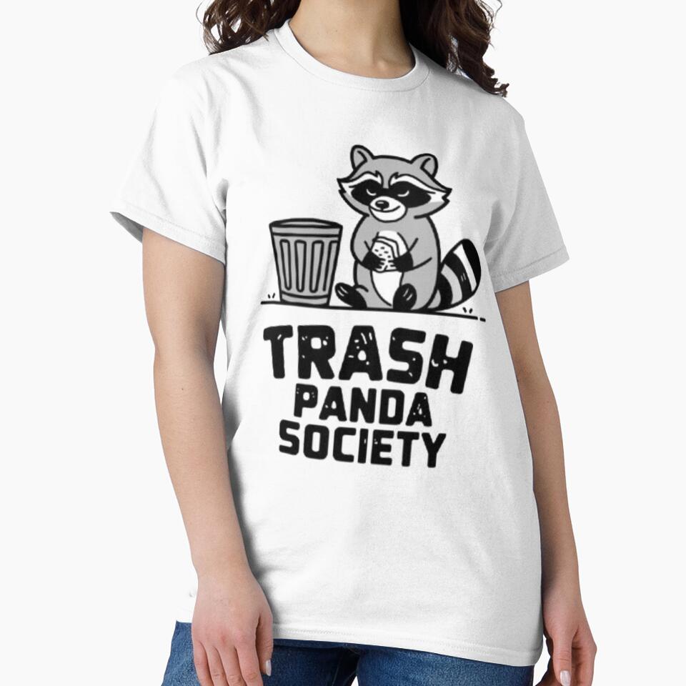 Trash Panda Society – Official Member by Syrupulse T-Shirts, Hoodie, Sweatshirt | BlankRebels.com (Image 2)