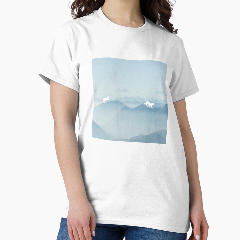 Cats walking on mountains by semioddfinds T-Shirts, Hoodie, Sweatshirt | BlankRebels.com (Image 2)