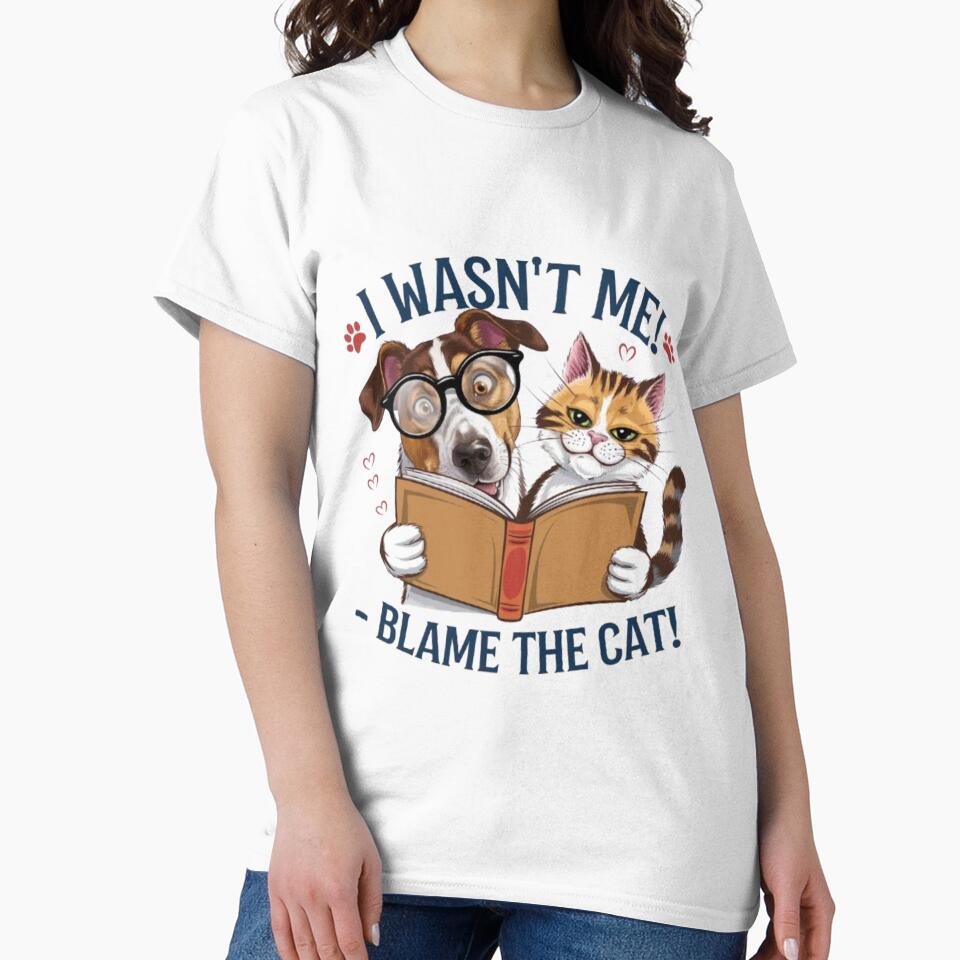 I Wasn’t Me! – Blame the Cat! by Petpixy T-Shirts, Hoodie, Sweatshirt | BlankRebels.com (Image 2)